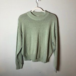 H&M (M) green oversized sweater